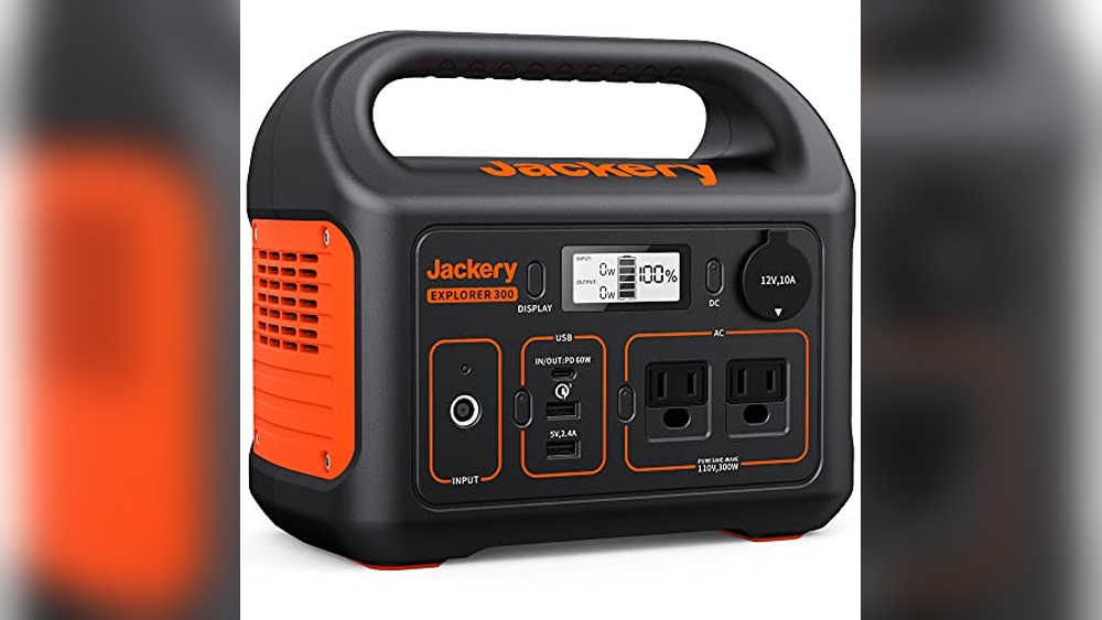 Jackery Portable Power Station Explorer 300: Ultimate Solar Generator for Outdoors
